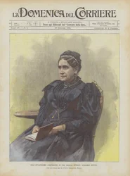 En el Octogésimo Cumpleaños de una Gran Actriz, Adelaide Ristori