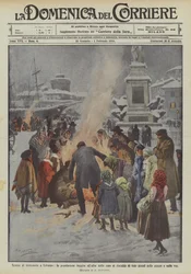 Sacudidas de terremoto en Livorno, la población huye al amanecer de las casas y se calienta en las hogueras