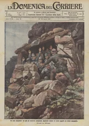 Un héroe ingenioso, dejando numerosos prisioneros solo, haciéndoles creer que estaba seguido por compañías enteras