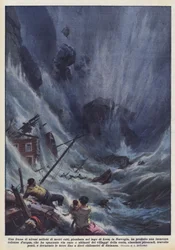 Un deslizamiento de varios millones de metros cúbicos, caído en el lago de Loen, en Noruega, ha producido