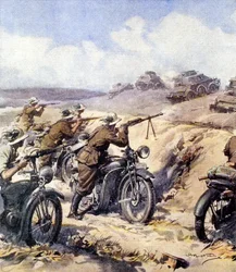 Segunda Guerra Mundial 1940-1941 - Campaña del Norte de África - Invasión italiana de Egipto