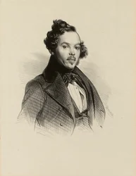 Retrato de Emilien Desmaisons (1812-1880), dibujante y litógrafo. (IFF 65)