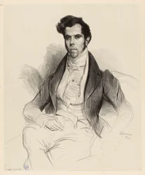 Retrato de Horace Say (1794-1860), economista y diputado