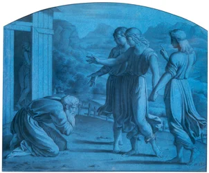 La hospitalidad de Abraham, c. 1820-1857