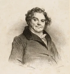 Retrato de Eugène Vidocq (1775-1857), aventurero y jefe de la policía de seguridad.