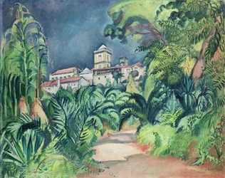 Jardines de la Universidad de Coimbra, Portugal