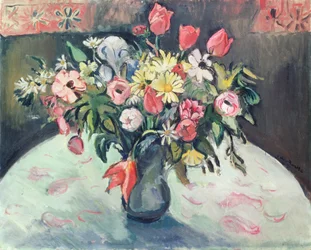 Tulipanes y margaritas