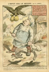 Ilustración de Achille Lemot en Le Pelerin