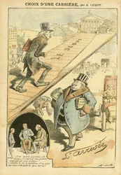 Ilustración de Achille Lemot (1846-1909) en Le Pelerin