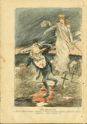 Ilustración de Achille Lemot en Le Pelerin