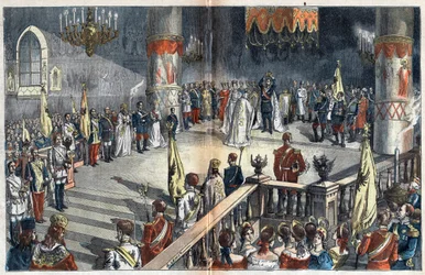 La coronación del zar Nicolás II