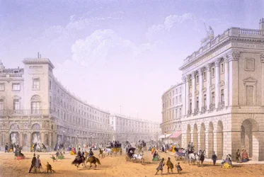 El Cuadrante y Regent Street, Londres