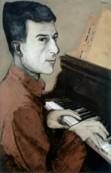 Retrato de Joseph-Maurice Ravel