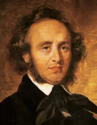 Retrato de Felix Mendelssohn Bartholdy (Hamburgo