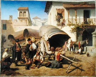 Posada San Rafael, Córdoba, c.1861