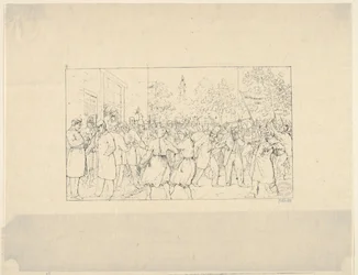 Elección en Baltimore, noviembre de 1862, de Grabados de la Guerra Confederada