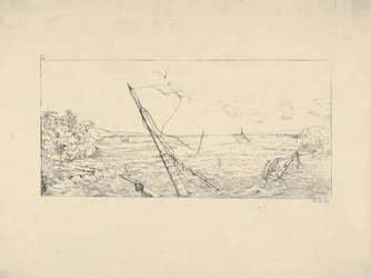 Bloqueo de piedra frente a Charleston, Carolina del Sur de Grabados de la Guerra Confederada, 1861-63