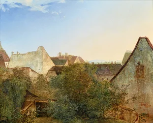 Vistas de casas suburbanas vienesas (Beatrixgasse)