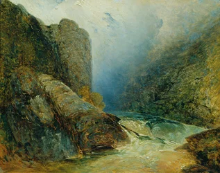El Teufelsmauer cerca de Hohenfurt (Kienberg)