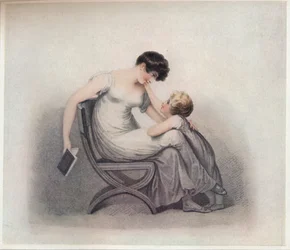 Mamá, no me hagas suplicar en vano, por favor lee ese bonito libro de nuevo