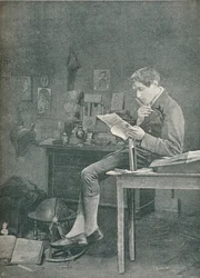 El estudiante, c. 1877