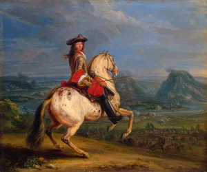 Luis XIV en la toma de Besanzón, 1674
