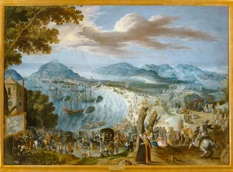 Desembarco del rey Felipe III en San Sebastián