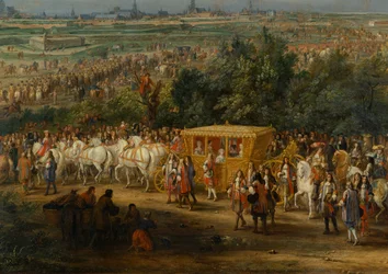 La entrada de Luis XIV