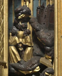 Adoración de los Magos (detalle)