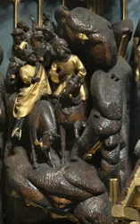 Adoración de los Magos (detalle)