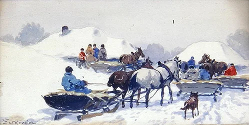 Invierno en el campo