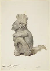 Figura de Ixtacamaxtitlán, Cholula, Puebla, México
