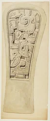 Relieve de piedra de Veracruz, México