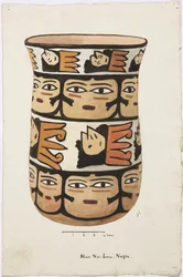 Vaso de Nazca, Perú