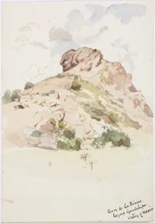 Vista - Cerro de los Riscos, más allá de Guadalupe, México
