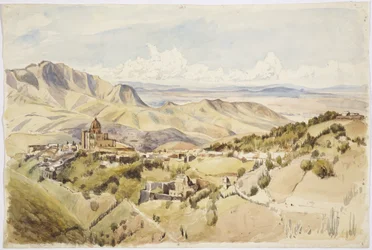 Vista cerca de Guanajuato, Estado de Guanajuato, México