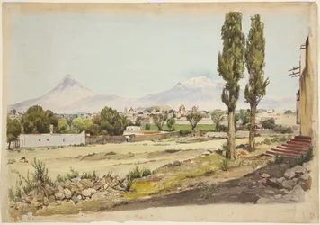 Volcanes Popocatépetl e Iztaccíhuatl, Puebla, México