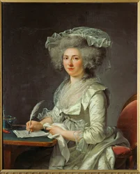 Retrato de mujer (antes se creía que era Mme (pintura sobre lienzo)
