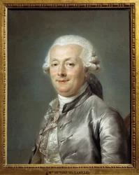 Retrato de Jean Jacques Bachelier (1724-1806) pintor francés