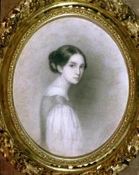 Retrato de Leopoldine Hugo (1824-43) (dibujo)