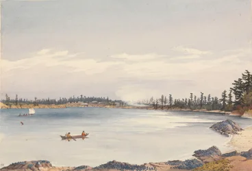 Victoria Settlement, Isla de Vancouver, 13 de agosto de 1851 [Canadá]
