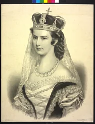 Emperatriz de Austria Isabel (litografía)