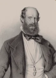 Retrato del compositor Luigi Ricci 1805-1859, 1858