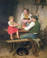 La familia feliz