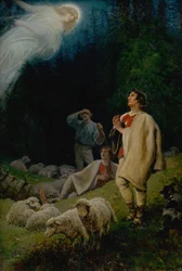 La Anunciación a los pastores, 1880