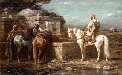 En el pozo, siglo XIX