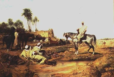 La parada en el pozo