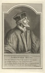 Retrato de John Hus, c. 1710