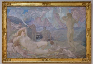 Mater Matuta o Amanecer (óleo sobre lienzo)