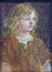 Retrato de Adriana, hija del artista